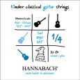 Hannabach 890 MT Kindersaiten 1/4 Mensur 49-52cm