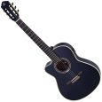 Ortega RCE138-T4BK-L 4/4 Thinbody Lefthand Konzertgitarre incl. Gigbag