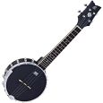 Ortega OUBJ100-SBK Banjo-Ukulele inkl. Gigbag