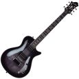 Hagstrom UltraSwede Cosmic Black Burst E-Gitarre