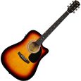 Fender Squier SA-105CE Sunburst Westerngitarre