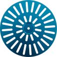 SolidCutz Platter Plattenteller Blau für Numark PT01