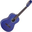 GEWApure VGS Basic 3/4 Konzertgitarre transparent blau