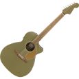 Fender Newporter Player Olive Satin Westerngitarre