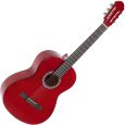 GEWApure VGS Basic 4/4 Konzertgitarre transparent rot