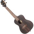 Ortega RUEB-CC-L Ebony Series Linkshänder Konzert-Ukulele incl. Gigbag