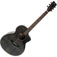 AroundMusic MJ10-CE-BK Westerngitarre