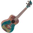 Gewa Manoa Tiki K-CO-TA Konzert-Ukulele inkl. Gigbag