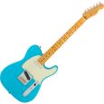 Fender American Pro II Tele Maple Fingerboard Miami Blue E-Gitarre