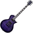 ESP Ltd EC-1000 QM See Thru Purple SB E-Gitarre