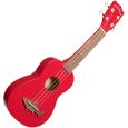 Kala Makala Shark Red Sopran-Ukulele incl. Gigbag