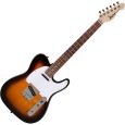 Aria Pro-II TEG-002-3TS Sunburst E-Gitarre