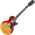 Epiphone Les Paul Muse Figured Magma Orange Fade E-Gitarre