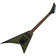 Jackson X Series Rhoads RRX24 Matte Army Drab with Black Bevels E-Gitarre