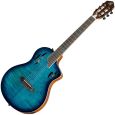 Ortega RTPDLX-FMA TourPlayer Konzertgitarre mit Tonabnehmer inkl. Gigbag