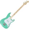 Loog X Fender Stratocaster grün 3-saitige Kindergitarre