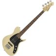 Aria Pro-II J B see-through vintage white E-Bassgitarre