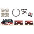 Piko 37100 G starter set freight train BR 80 +2 Schüttgutwagen