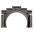 Noch 58052 Tunnel-Portal, 2gl. PROFI-plus, 21 x 14,5 cm