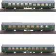 Tillig 01003 3er Set Salonwagenzug 4 , DR, Ep. IV