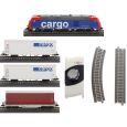 Tillig 01501 Einsteigerset-freight train with Bettungsgleisoval der SBB, Ep. VI
