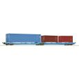 Roco 6600036 H0 Doppeltaschen-Gelenkwagen T3000e, NACCO, Ep.VI