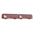 Roco 6600096 H0 Doppeleinheit-Schiebewandwagen Himrrs 29, PKP-Cargo, Ep.VI