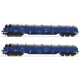 Roco 6600099 H0 2er Set Rungenwagen Res with Ladung, PKP-Cargo, Ep.VI