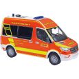 Busch 54056 H0 Mercedes-Benz Sprinter kurz Hochdach Feuerwehr Wuppertal, Bj. 2018