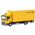 Herpa 317689 H0 MAN TGL Koffer-LKW with Ladebordwand "Post"