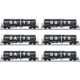 Märklin 47546 H0 Kesselwagen-Set Zans, GATX, Ep. VI