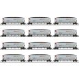 Märklin 45666 H0 Hopper Car-Set, BNSF, Ep. VI