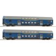 Roco 6280027 TT 2-tlg. Set: double-decker coach, CSD, Ep. IV