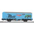 Piko 27728 H0 Gedeckter Güterwagen „Meili Traktoren“, SBB, Ep. VI