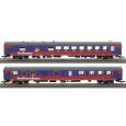 Roco 74027 H0 2er Set Personenwagen, BTE, Ep. VI