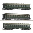 Roco 6200112 H0 3er Set passenger car, PKP, Ep. III