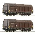 Roco 6600132 H0 2er Set Teleskophaubenwagen Shimmns, ÖBB, RCW, Ep. VI