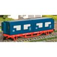 Loewe 2475 H0 Set aus 2 Bauzug-Wohncontainer "DB Ep. III/IV", blau, Set A