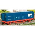 Loewe 2477 H0 Set aus 2 Bauzug-Wohncontainer "DB Ep. III/IV", blau, Set C