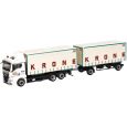 Herpa 319652 H0 MAN TGX GM Wechselgardinenplanen-Hängerzug "Circus Krone"