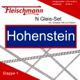 Fleischmann N track set Hohenstein (Etappe 1)