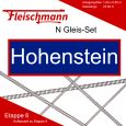 Fleischmann N track set Hohenstein (Etappe 6)