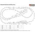 Fleischmann Gleis Set ohne Bettung für Noch Easy-Track Albulabahn