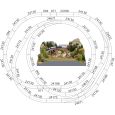 Märklin C-Gleis Set ohne Bettung für Noch Easy-Track Theisensee
