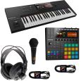 Native Instruments MASCHINE MK3 + KOMPLETE Kontrol S49 MK2 + ZBH Set
