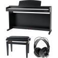 GEWA Digitalpiano DP-300G Schwarz matt Set