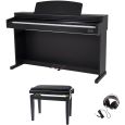 GEWA Digitalpiano DP-345 Schwarz Matt SET