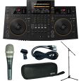 Pioneer DJ OPUS Quad DJ Controller + Mipro MM-39 + Stativ Set