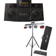 Pioneer DJ OPUS Quad DJ Controller + Chauvet DJ Gigbar 2.0 Lichtanlage