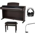 GEWA Digitalpiano DP-345 Rosenholz + Bank + Kopfhörer + Pianoleuchte